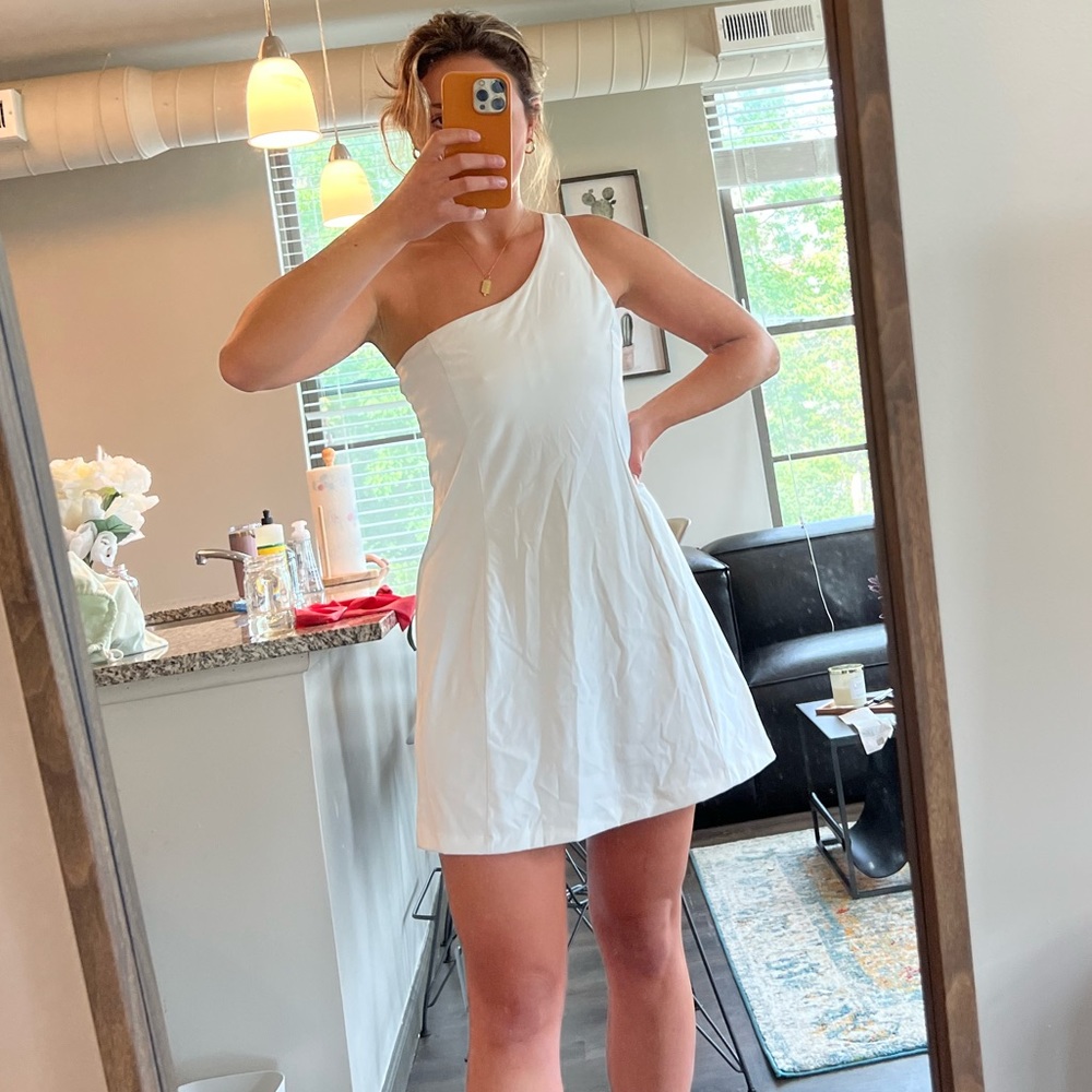 Outdoor Voices White exercise dress